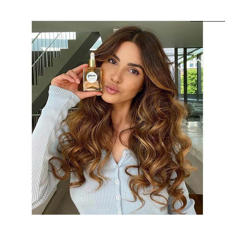 روغن موی گیسو ۵۰ میل Gisou Hair Oil Honey Infused - لوکس میکاپ
